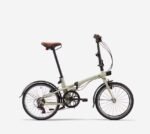 Vélo pliant BTWIN fold 500 vert