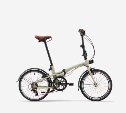 Vélo pliant BTWIN fold 500 vert