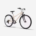 Vélo tout chemin enfant 24 pouces 9-12 ans BTWIN 500 beige – Image 3