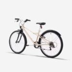 Vélo tout chemin enfant 24 pouces 9-12 ans BTWIN 500 beige – Image 4