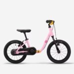Vélo enfant 2en1 draisienne 3-5 ans 14 pouces - Discover 900 rose