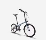 Vélo pliant BTWIN fold 120 gris – Image 2