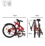Vélo pliant BTWIN fold 120 gris – Image 11