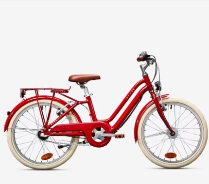 VELO VILLE ENFANT ELOPS BTWIN 900 20 POUCES 6-9 ANS ROUGE