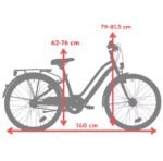 VELO VILLE ENFANT ELOPS BTWIN 900 20 POUCES 6-9 ANS ROUGE – Image 16