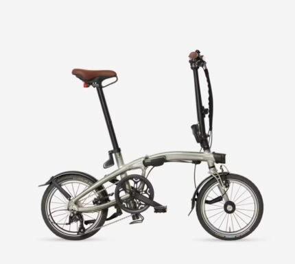 Vélo pliant ultra BTWIN compact fold light 1 seconde aluminium