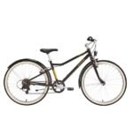 VTC ENFANT RIVERSIDE 500 NOIR JAUNE 24 pouces 9-12 ANS – Image 2