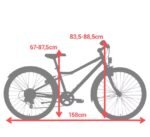 VTC ENFANT RIVERSIDE 500 CORAIL 24 pouces 9-12 ANS – Image 16