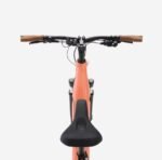 Vélo tout chemin électrique Rockrider à moteur central et cadre bas E-ACTV 500 pêche – Image 7