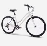 Vélo tout chemin Rockrider cadre bas EXPL 50 gris – Image 3