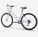 Vélo tout chemin Rockrider cadre bas EXPL 50 gris – Image 4