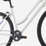 Vélo tout chemin Rockrider cadre bas EXPL 50 gris – Image 5