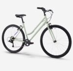 Vélo tout chemin Rockrider cadre bas EXPL 50 gris – Image 10