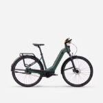 Vélo tout chemin électrique Rockrider à moteur automatique owuru cadre bas E-ACTV 900