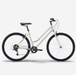 Vélo tout chemin Rockrider cadre bas EXPL 50 vert