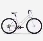 Vélo tout chemin Rockrider cadre bas EXPL 50 vert – Image 9