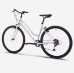 Vélo tout chemin Rockrider cadre bas EXPL 50 vert – Image 11
