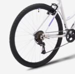 Vélo tout chemin Rockrider cadre bas EXPL 50 vert – Image 13