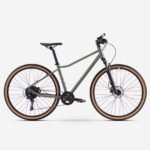 Vélo tout chemin ROCKRIDER cadre haut ACTV 500 vert – Image 2