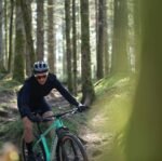 VTT cross country race 740 cadre carbone bleu recon – Image 21
