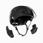 Casque vélo ville Btwin avec visière - cbh 580 vert brillant – Image 14