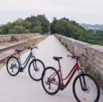 VELO TOUT CHEMIN RIVERSIDE 500 ENJAMBEMENT BAS bleu tempête – Image 7