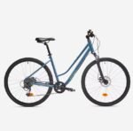 VELO TOUT CHEMIN RIVERSIDE 500 ENJAMBEMENT BAS bleu tempête – Image 8
