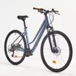 VELO TOUT CHEMIN RIVERSIDE 500 ENJAMBEMENT BAS bleu tempête – Image 9