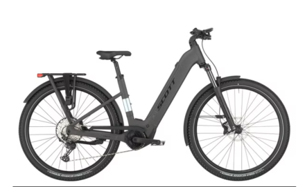 VTT Électrique Semi-Rigide Scott Axis 20 Wave 12V 600Wh Bosch 85 Nm 29'' Gris 2025