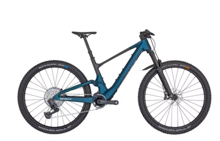 VTT Électrique Tout- Suspendu Scott Lumen eRide 900 Sram 12V 360Wh TQ 50Nm 29'' Bleu/Noir