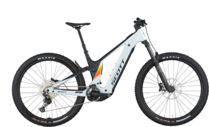 VTT Électrique Tout- Suspendu Scott Patron 930 12V 800Wh Bosch 120 Nm 29'' Blanc 2026