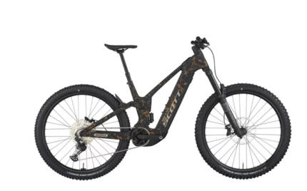 VTT Électrique Tout- Suspendu Scott Patron ST 910 12V 800Wh Bosch 100 Nm 29'' Noir/Or 2026