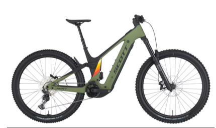 VTT Électrique Tout- Suspendu Scott Patron ST eRide 910 12V 800Wh Bosch 120 Nm 29'' Vert 2025