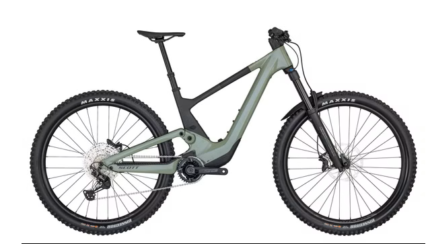 VTT Électrique Tout- Suspendu Scott Voltage eRIDE 910 12V 360 Wh TQ 50 Nm 29'' Vert 2025 - Vélo d'Exposition