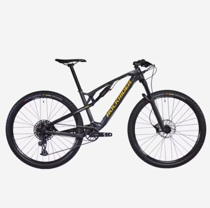 VTT cross country ROCKRIDER XC 500 S cadre Carbone et aluminium gris