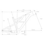 VTT cross country ROCKRIDER XC 500 S cadre Carbone et aluminium gris – Image 10