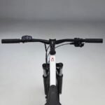 VTT électrique semi-rigide ROCKRIDER 27.5" - E-ST 100 Blanc Rouge – Image 8
