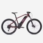 VTT électrique semi-rigide ROCKRIDER 27.5 - E-ST 500 prune