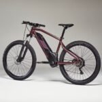 VTT électrique semi-rigide ROCKRIDER 27.5" - E-ST 500 prune – Image 4