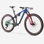 VTT tout suspendu ROCKRIDER XC 29" cadre carbone RACE 940 S PRO TEAM bleu vert rouge – Image 3