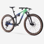 VTT tout  suspendu ROCKRIDER XC 29" cadre carbone RACE 940 S TEAM bleu vert – Image 3