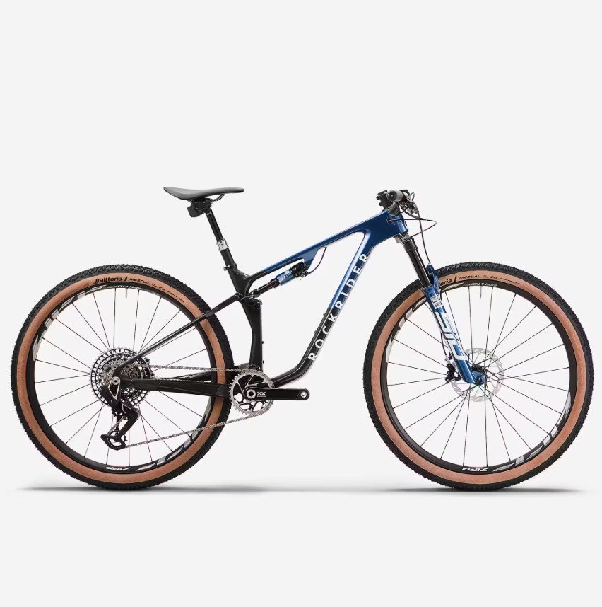 VTT tout suspendu ROCKRIDER XC cadre carbone RACE 940 S LTD Bleu (1) VTT tout suspendu ROCKRIDER XC cadre carbone RACE 940 S LTD Bleu