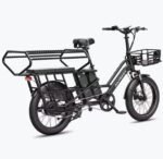 Vélo Cargo Fafrees FF20 CUV Batteries 2x15Ah 170km Pneus Fat Siège Enfant 200kg – Image 12