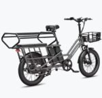 Vélo Cargo Fafrees FF20 CUV Batteries 2x15Ah 170km Pneus Fat Siège Enfant 200kg – Image 15