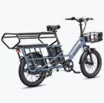 Vélo Cargo Fafrees FF20 CUV Batteries 2x15Ah 170km Pneus Fat Siège Enfant 200kg – Image 19