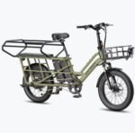 Vélo Cargo Fafrees FF20 CUV Batteries 2x15Ah 170km Pneus Fat Siège Enfant 200kg – Image 3