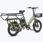 Vélo Cargo Fafrees FF20 CUV Batteries 2x15Ah 170km Pneus Fat Siège Enfant 200kg – Image 4