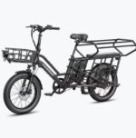 Vélo Cargo Fafrees FF20 CUV Batteries 2x15Ah 170km Pneus Fat Siège Enfant 200kg – Image 9