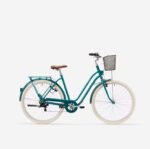 Vélo de ville ELOPS cadre bas 520 vert amande – Image 19
