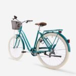Vélo de ville ELOPS cadre bas 520 vert amande – Image 21